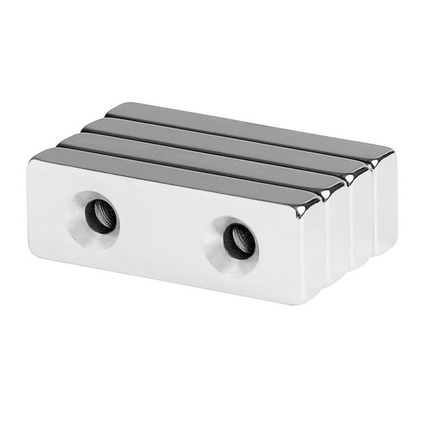 36 Pieces Neodymium 3” x 1/2” x 1/4” Bar Type Magnets Fastener N35 Fast Shipping